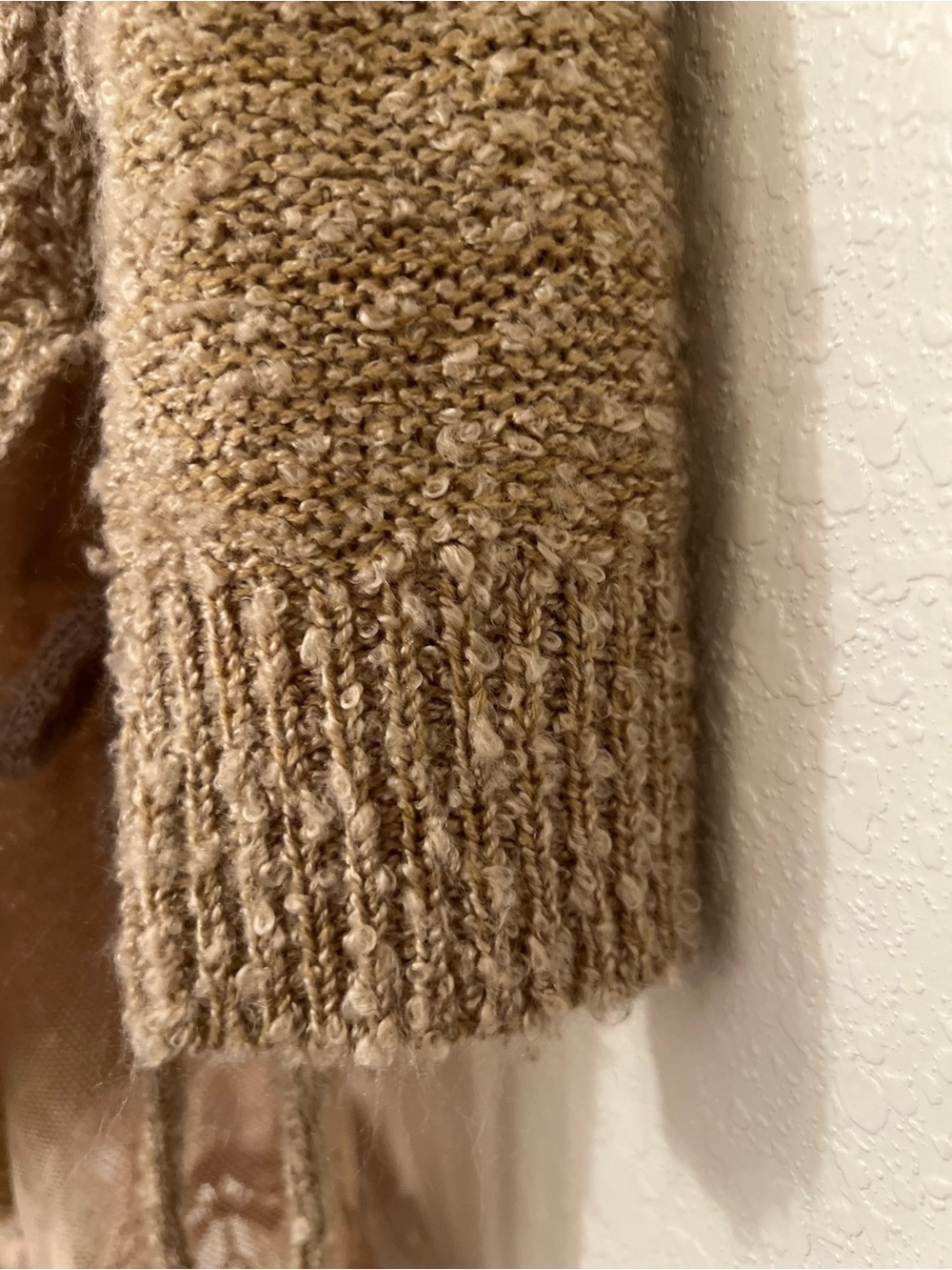Altar'd State Beige Boho Knit Tunic Sweater (M) - Picture 10 of 15